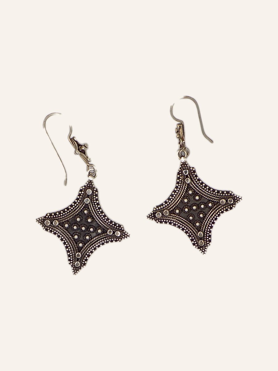 Boucles étoile berbère, filigrane