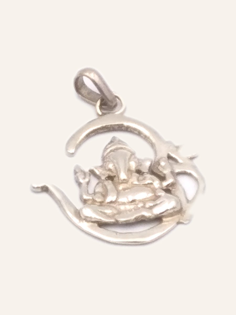 Chased teapot pendant