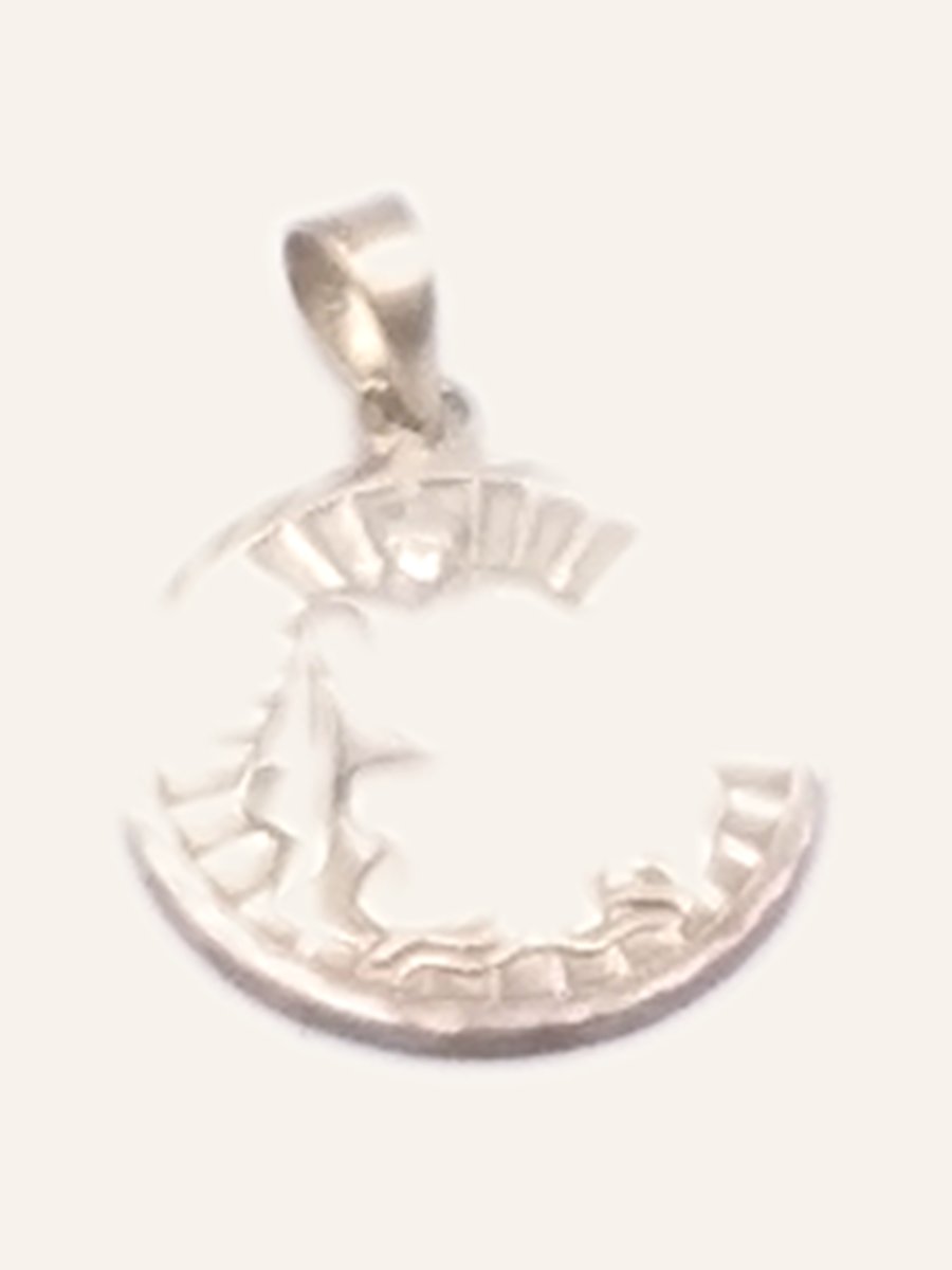 Cancer zodiac medallion