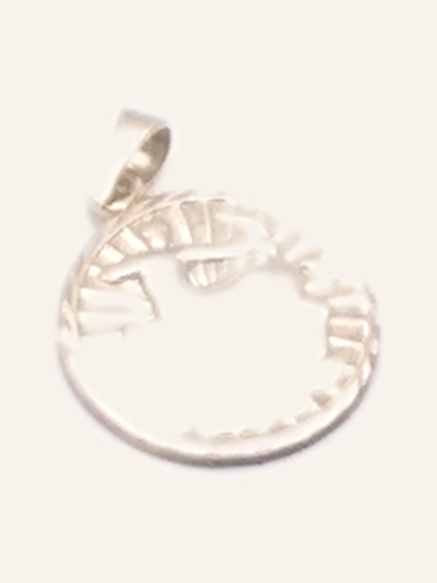 Openwork zodiac medallion