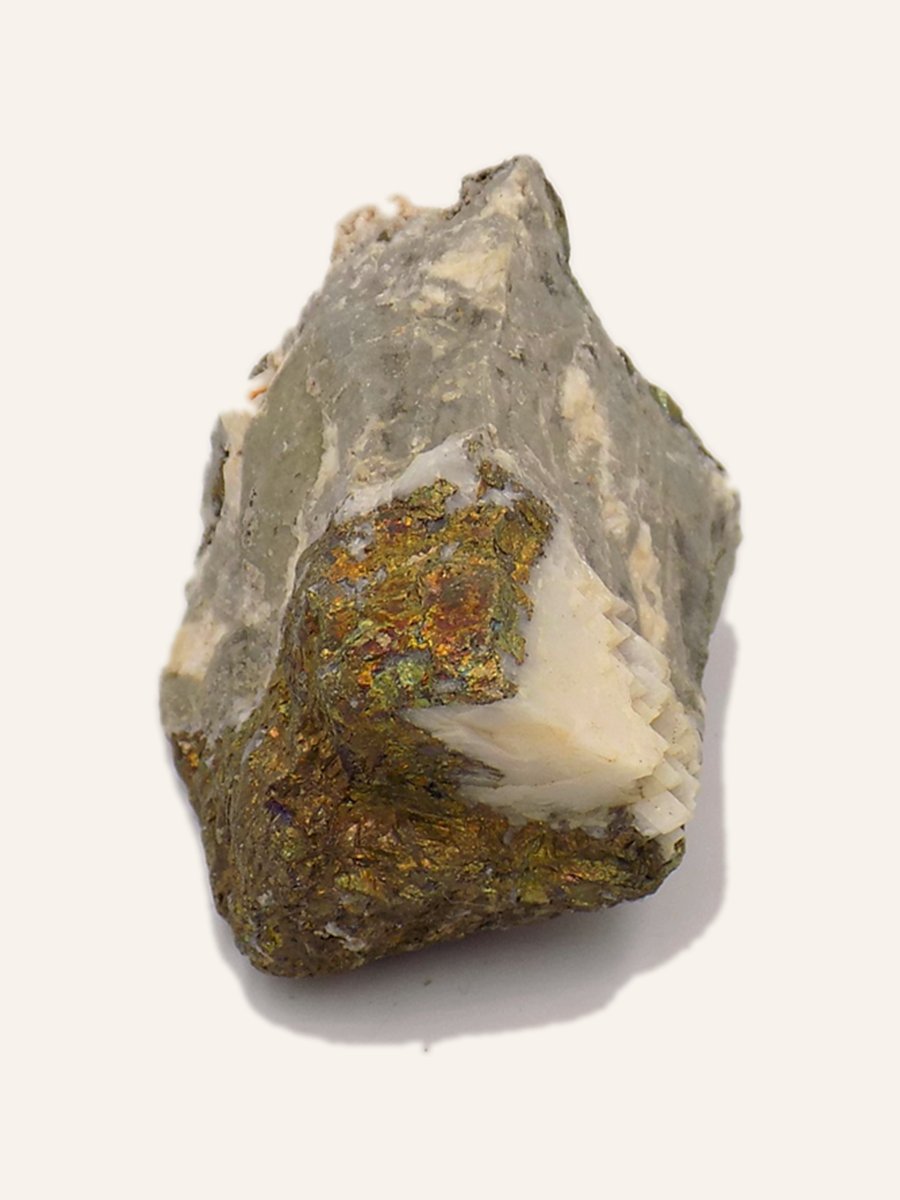 Quartz and oxides, two-tone block