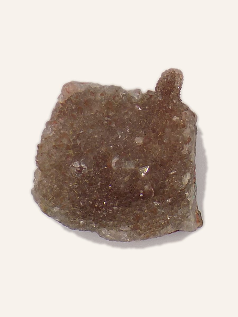 Quartz on matrix, crystals at the surface