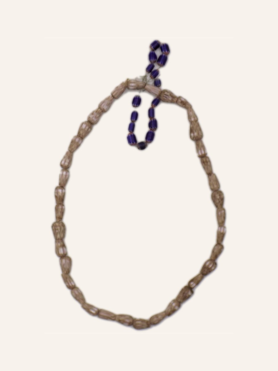 Necklace of antique stone beads