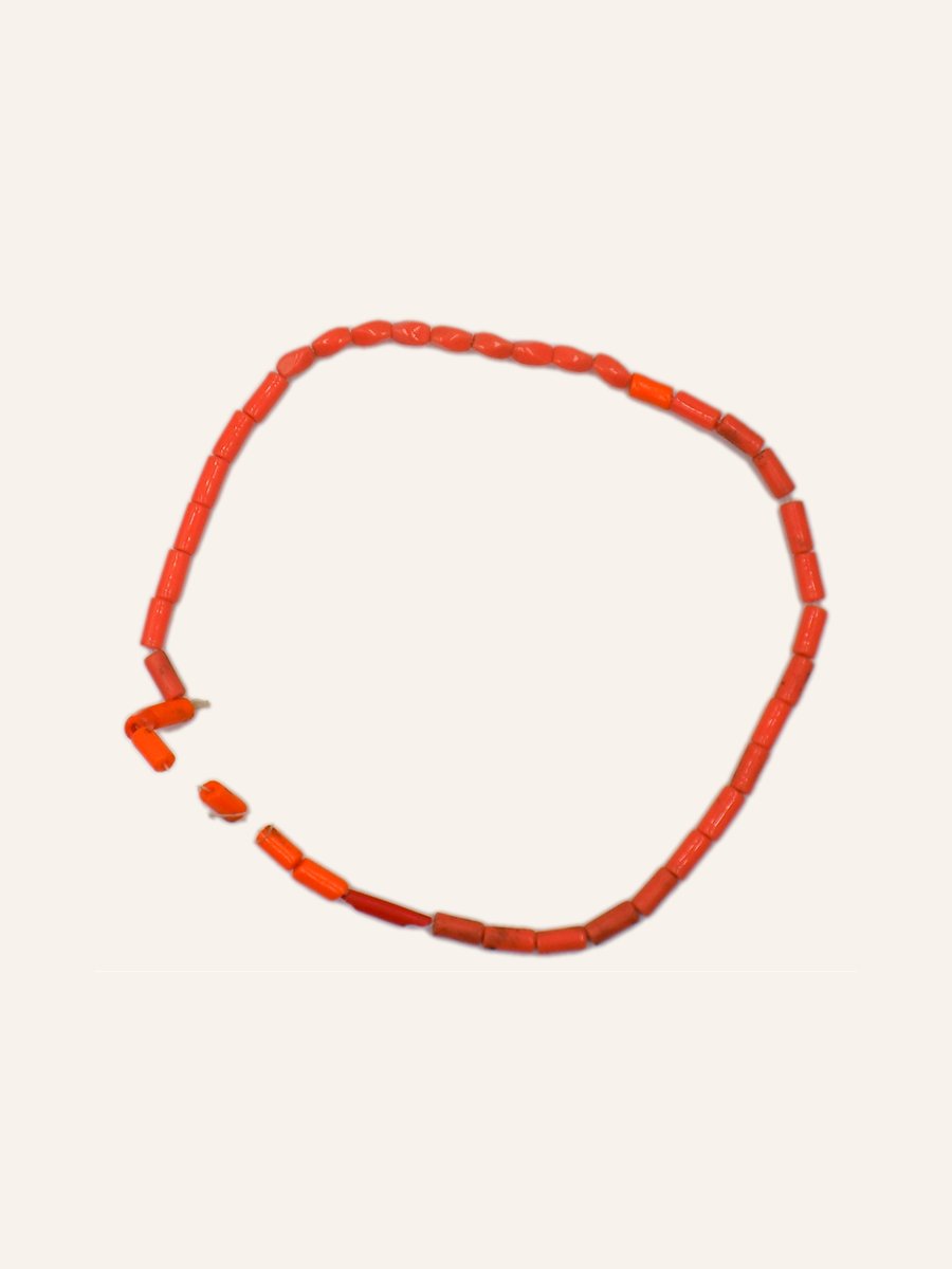 Antique coral necklace