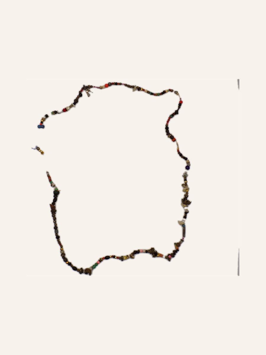 Necklace of mixed beads