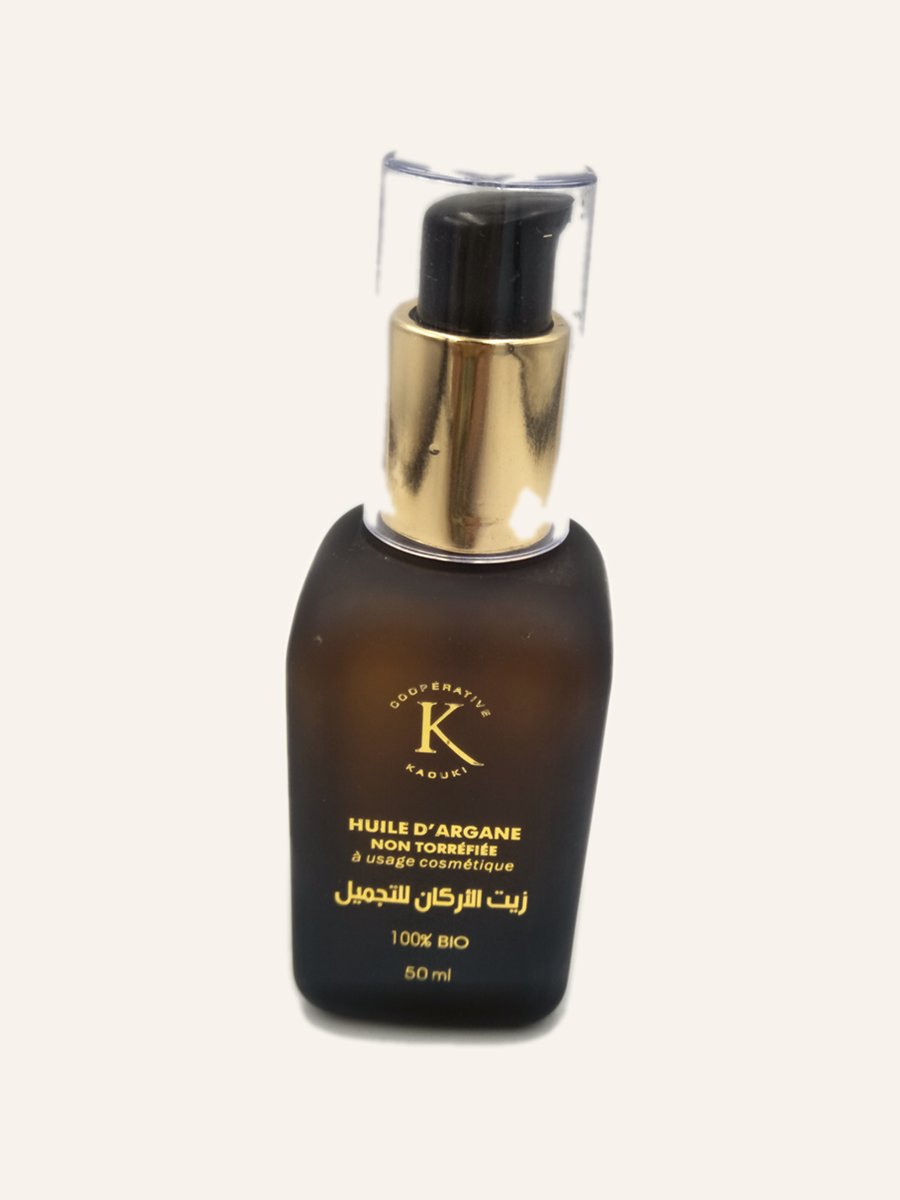 Huile d'argane non torréfiée, 50 ml